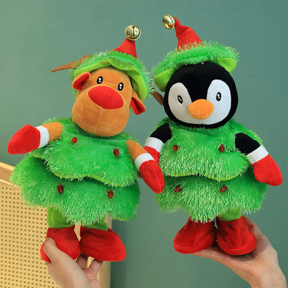 Electric Christmas Tree Plush Toy